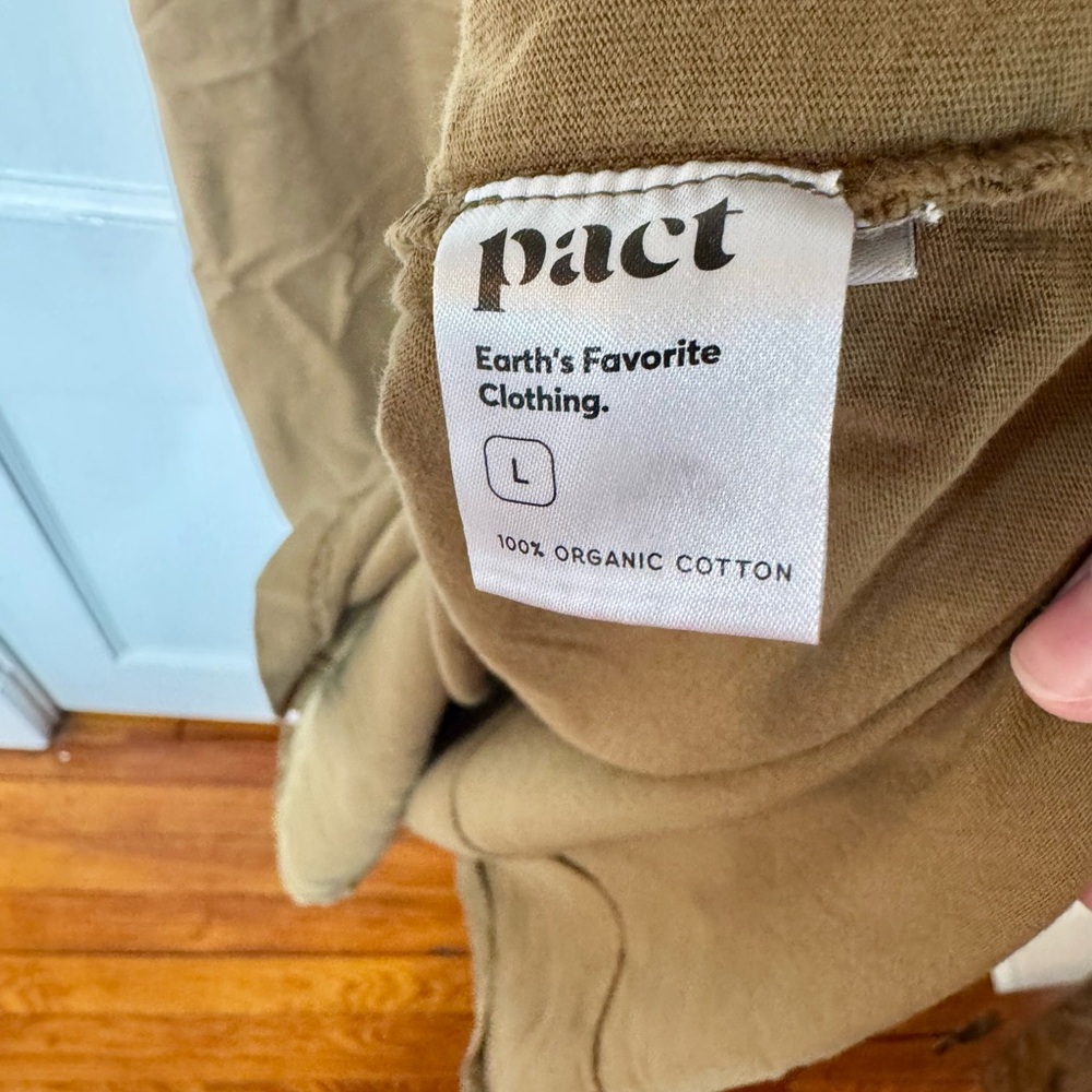 Pact Organic Clothing Cotton Dress Bundle - Olive and Lavender - Picture 8 of 8